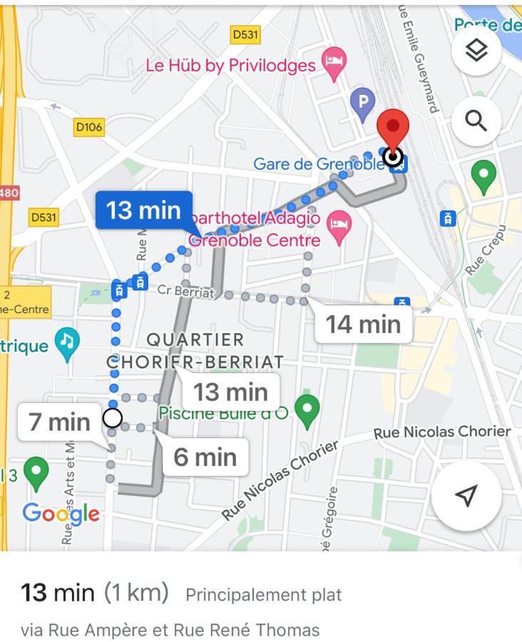 Nid Douillet 2 - Appartement Cosy Avec Garage Гренобль Екстер'єр фото